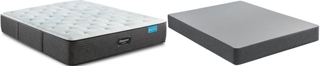 Beautyrest® Harmony™ Maui™ Hybrid Tight Top Medium Firm Queen Mattress and Standard Foundation-1