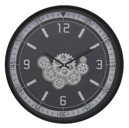 YHD Black/Off-White Traditionlist Wall Clock-0