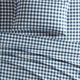 Olliix by Woolrich Flannel Blue Buffalo Check King Cotton Sheet Set-3