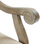 Olliix by Madison Park Beige Brentwood Exposed Wood Arm Chair-4