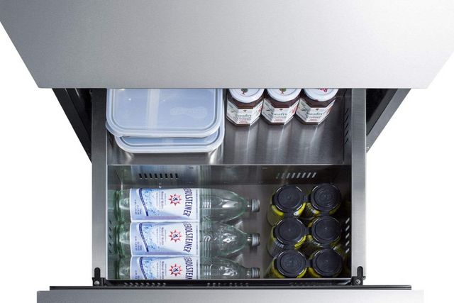 Summit® 4.8 Cu. Ft. Panel Ready Refrigerator Drawer -7