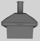 Vent-A-Hood® A Series 42" Gunsmoke Retro Style Wall Mounted Range Hood-0