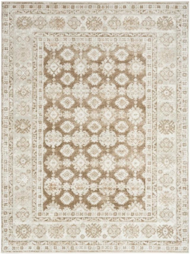 Nourison Home™ Dekor DEK02 Ivory Taupe 5'x7' Style 1 Area Rug-0