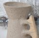 Crestview Collection Caron Cream/Hand Finished Medium Water Bottle-1