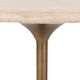 Classic Home Malani Beige Dining Table with Brown Base-3