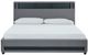 Signature Design by Ashley® Verishaw Gray Queen Upholstered Panel Bed-1