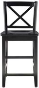 Linon Torino Black X-Back Counter Stool-3