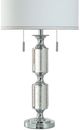 StyleCraft Crystal/White Table Lamp-2