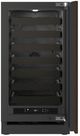 U-Line® Seamless Collection 18" 3.5 Cu. Ft. Panel Ready Wine Refrigerator with Solid Door-2