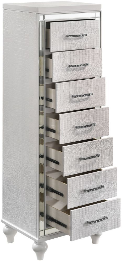 New Classic® Home Furnishings Valentino White Lingerie Chest-4