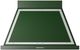 Ilve® Nostalgie II Noblesse 40" Emerald Green Wall Mounted Range Hood with Chrome Trim-0