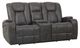Steve Silver Co. Marlow Charcoal Manual Reclining Console Loveseat-0
