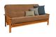 Kodiak Furniture Monterey Marmont Mocha/Butternut Full Futon with Mattress-0