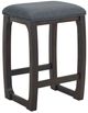 Elements International Sutherland Lane 5-Piece Black/Dark Gray Dining Set-3