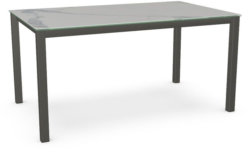 Amisco Customizable Ricard Italian Porcelain Rectangular Table