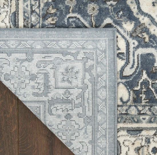 Nourison Home™ Quarry Navy Ivory 5'x7' Area Rug-3