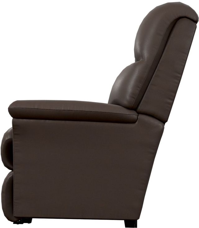 La-Z-Boy® Reed Walnut Leather Manual Wall Recliner-2