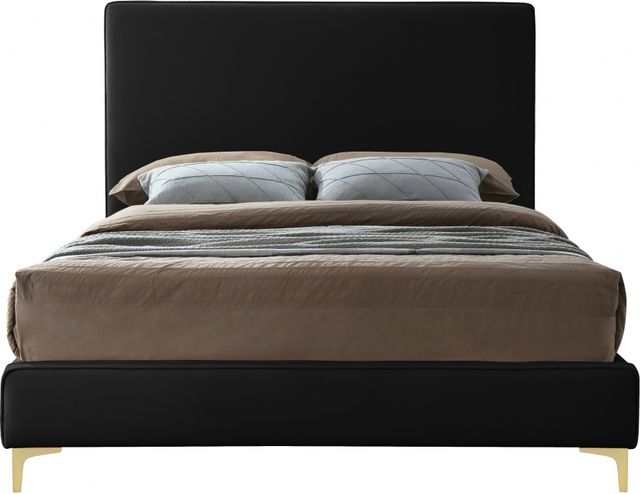 Meridian Furniture Geri Black Queen Upholstered Panel Bed-2