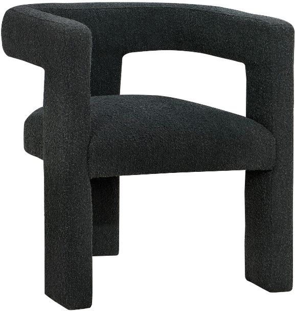 Coaster® Petra Boucle Black Upholstered Accent Side Chair-0