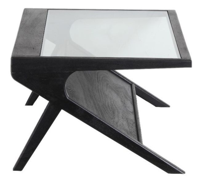 Porter International Designs Canberra Black Coffee Table-2