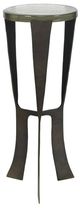 Uttermost® Renaud Glass Top Drink Table with Dark Bronze Base-0