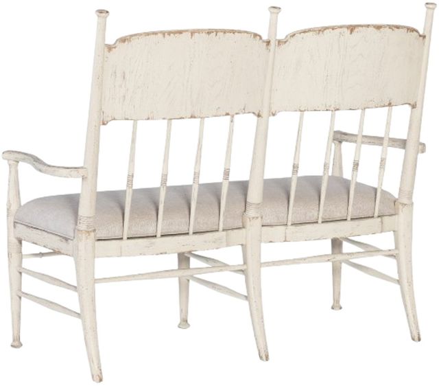 Hooker® Furniture Americana Biscuit/Daisy Dining Bench-3