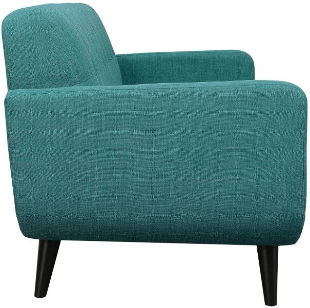Elements International Hadley Heirloom Teal Accent Chair-2