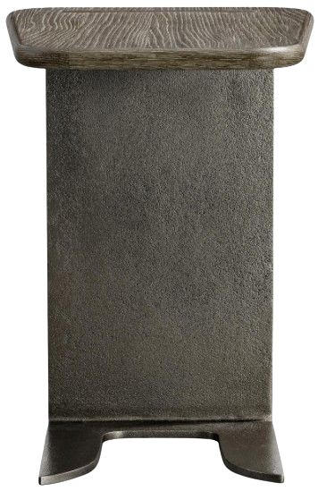 Bernhardt Melba Bernhardt Living Puma Accent Table with Graphite Base-1