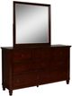 New Classic® Home Furnishings Tamarack 4-Piece Cherry Full Panel Bedroom Set-5