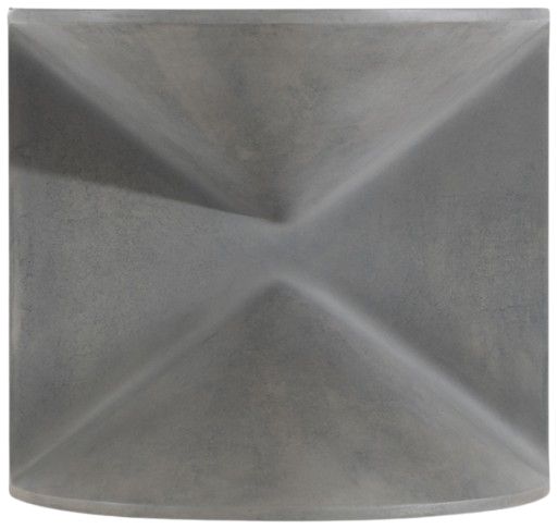Bernhardt Sintra Bernhardt Exteriors Iron Gray Concrete Outdoor Side Table-2