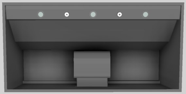 Vent-A-Hood® 48" Gunsmoke Wall Mounted Range Hood-3