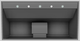 Vent-A-Hood® 48" Gunsmoke Wall Mounted Range Hood-3