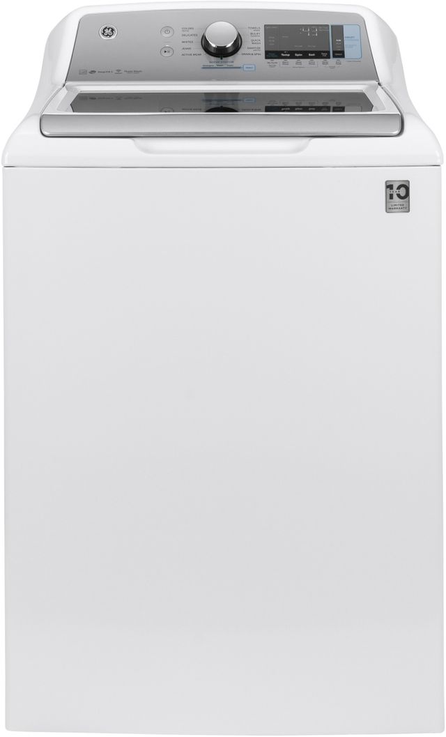 GE® 5.2 Cu. Ft. White Top Load Washer-0