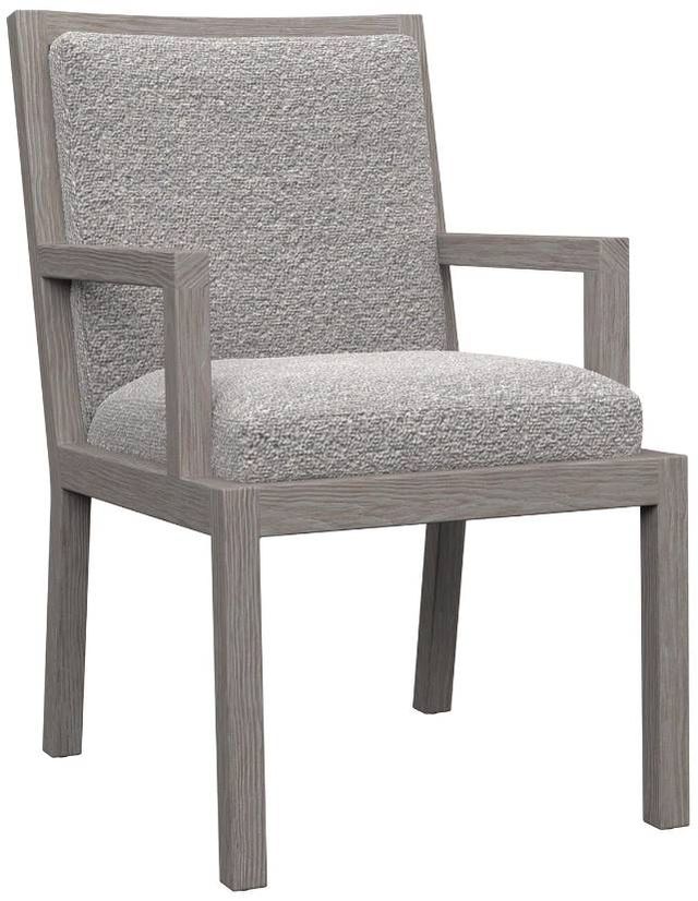 Bernhardt Trianon Gray/Gris Dining Arm Chair-0