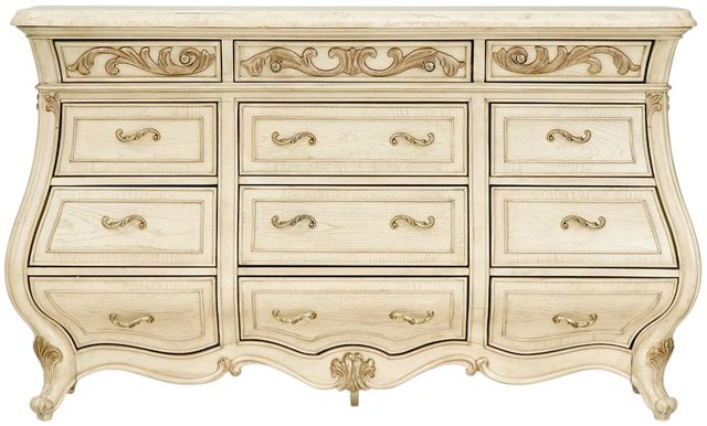 Michael Amini® Platine De Royale Champagne Dresser-2