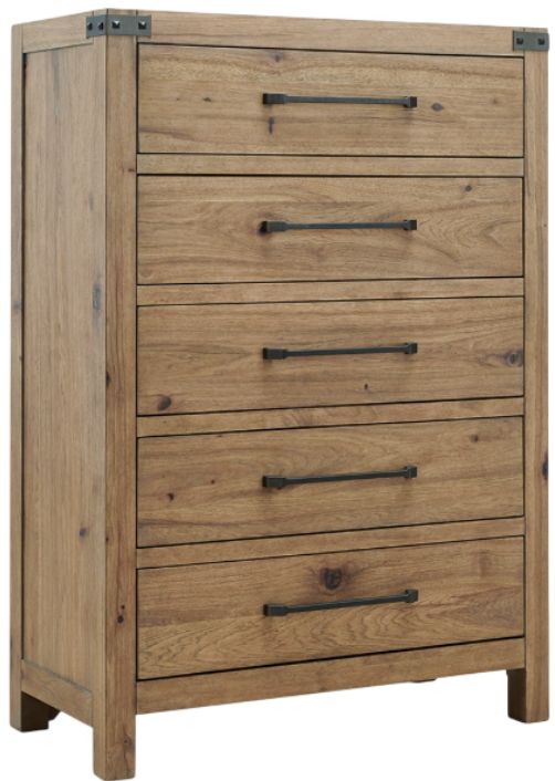 Benchcraft® Ridgester Light Brown Chest-0