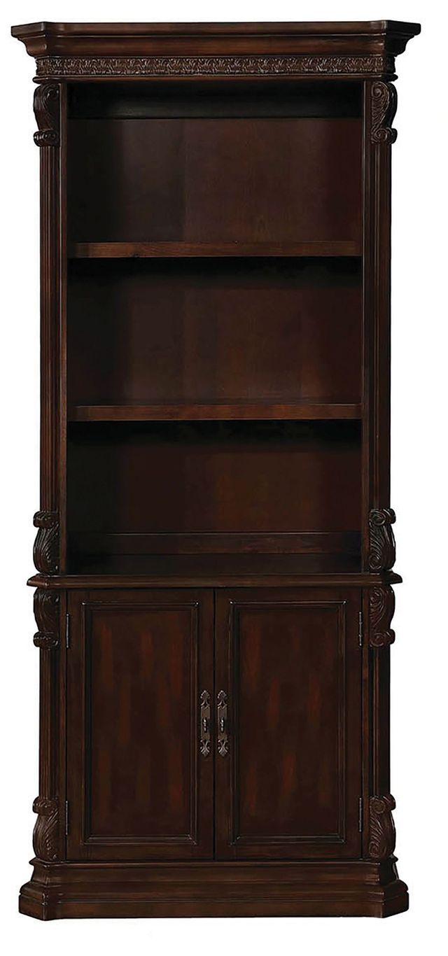 Coaster® Tucker Brown Open Bookcase-0