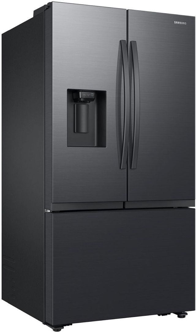 Samsung 36" 31 Cu. Ft. Fingerprint Resistant Matte Black Steel Fingerprint Resistant Freestanding French Door Refrigerator-2