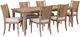 Liberty Furniture Sheridan Pointe 7-Piece Natural/Vintage Natural Rectangular Table Set-0