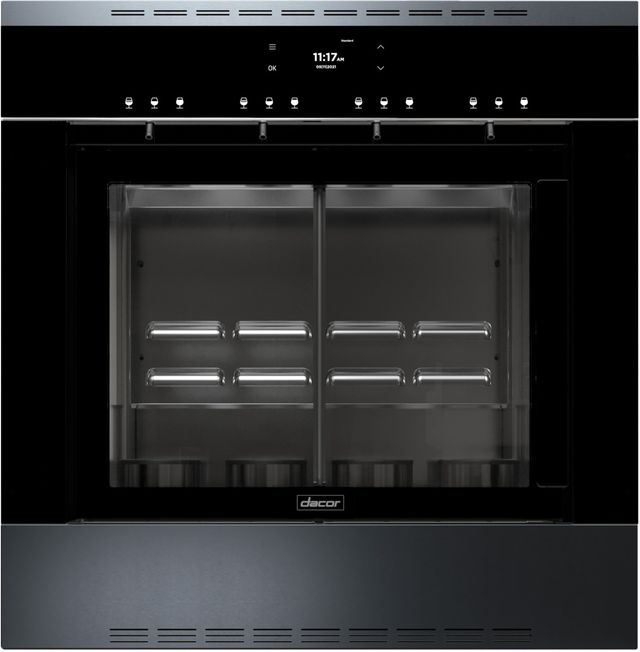 Dacor® 24" Silver/Graphite Stainless Built-In Wine Dispenser-1