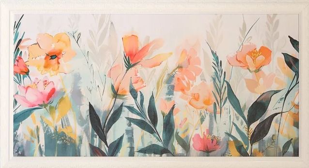 Stylecraft Floral Garden Whispers II Wall Art-1