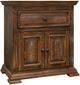 Elements International Olivia Brown Nightstand-0