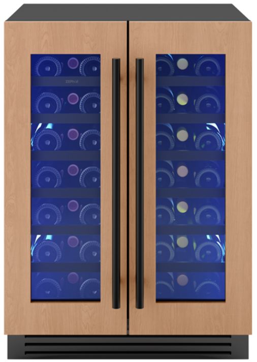 Zephyr Presrv™ 24" 5.2 Cu. Ft. Panel Ready Built-In Undercounter Wine Cooler-0