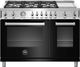Bertazzoni Professional Series 48" Black Pro Style Gas Range-0