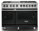 Viking® 5 Series 48" Antique Bronze Pro Style Dual Fuel Range Burner-0