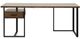 Mazin Furniture Sedley Walnut Return Desk-0