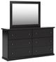 Signature Design by Ashley® Maribel Black Dresser and Mirror-0