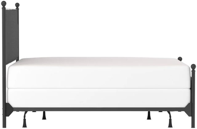 HH2 Home McArthur Gray/Matte Black Queen Canopy Bed without Frame-3