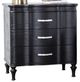 Furniture of America® Melodi Parc Black Nightstand-0