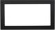 GE® 26.88" Black Slate Built In Microwave Trim-0